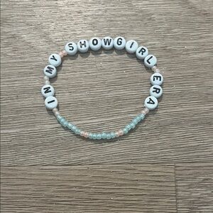 “In My Showgirl Era” Beaded Friendship Bracelet